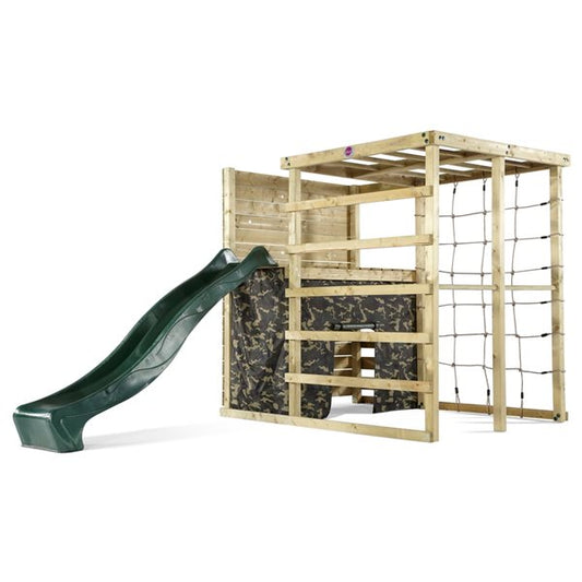 Plum® Residential Wood Climbing Cube Playset