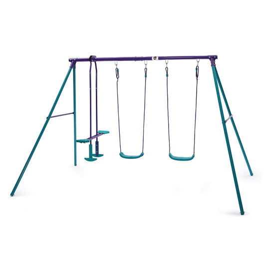 Plum® Jupiter® Metal Double  Swing and Glider Set